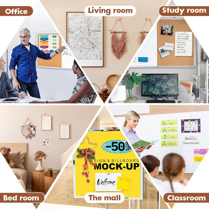 30 Pieces Rose Gold Thumb Tacks, Rose Gold Push Pins, Metal Push Pins for Wall, Wall Tacks, Wall Pins, Push Pins for Bulletin Board, Picture Hanging Nails, Picture Hanging Hooks