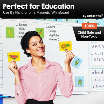 Dry Erase Magnetic Labels 3.7 x 2.8 in, Solid Colors, Medium Dry Erase Magnets, 20-Pack, Colored Erasable Write-On All-Purpose Labels, for Office, Education, Home, Whiteboard