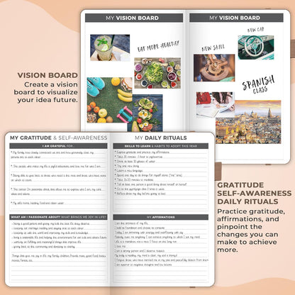 Clever Fox Planner – Undated Weekly & Monthly Planner for Productivity, Time Management & Goals – Organizer Journal – A5 (Pearl)