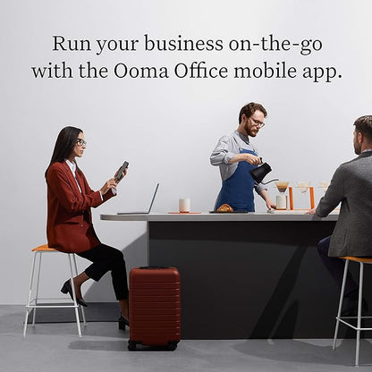 Ooma Provisioned Yealink T34W Wi-Fi IP Business Phone. Works only with Ooma Office Cloud-Based VoIP Phone Service with Virtual Receptionist, Desktop and Mobile app, Videoconferencing.