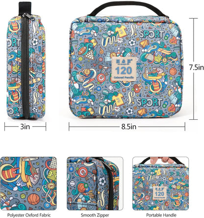 H & B 120 Colored Pencils Kit with Coloring Book, Eraser and Sharpener, Oil Based Soft Core Coloring Pencils Kit with Zipper for Drawing, Gift for Artists, Adults, Teens