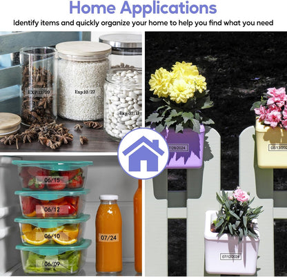 NineLeaf 4 Pack Compatible for Brother P-Touch M Tape M-K131 M-K131S MK131 M131 12mm 0.47'' Black on Clear Label Tape for PT-70BBVP PT-70BMH PT-70HK PT-70HOL PT-70HOT Label Maker