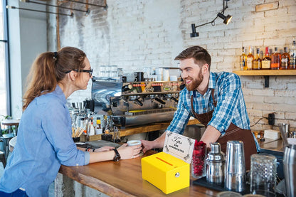 Adir Acrylic Donation Box Suggestion Slot Lock for Fundraising, Raffle, Tip - 6.25x4.5x4 Inches, Sign Holder