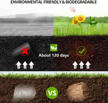 Honeycomb Packing Paper, HONSREO 15 Inches x 230 Feet Eco Friendly Recyclable Cushioning Material, Bubble Wrap for Moving Shipping Breakable Supplies with 20 Fragile Sticker Lables (Brown)