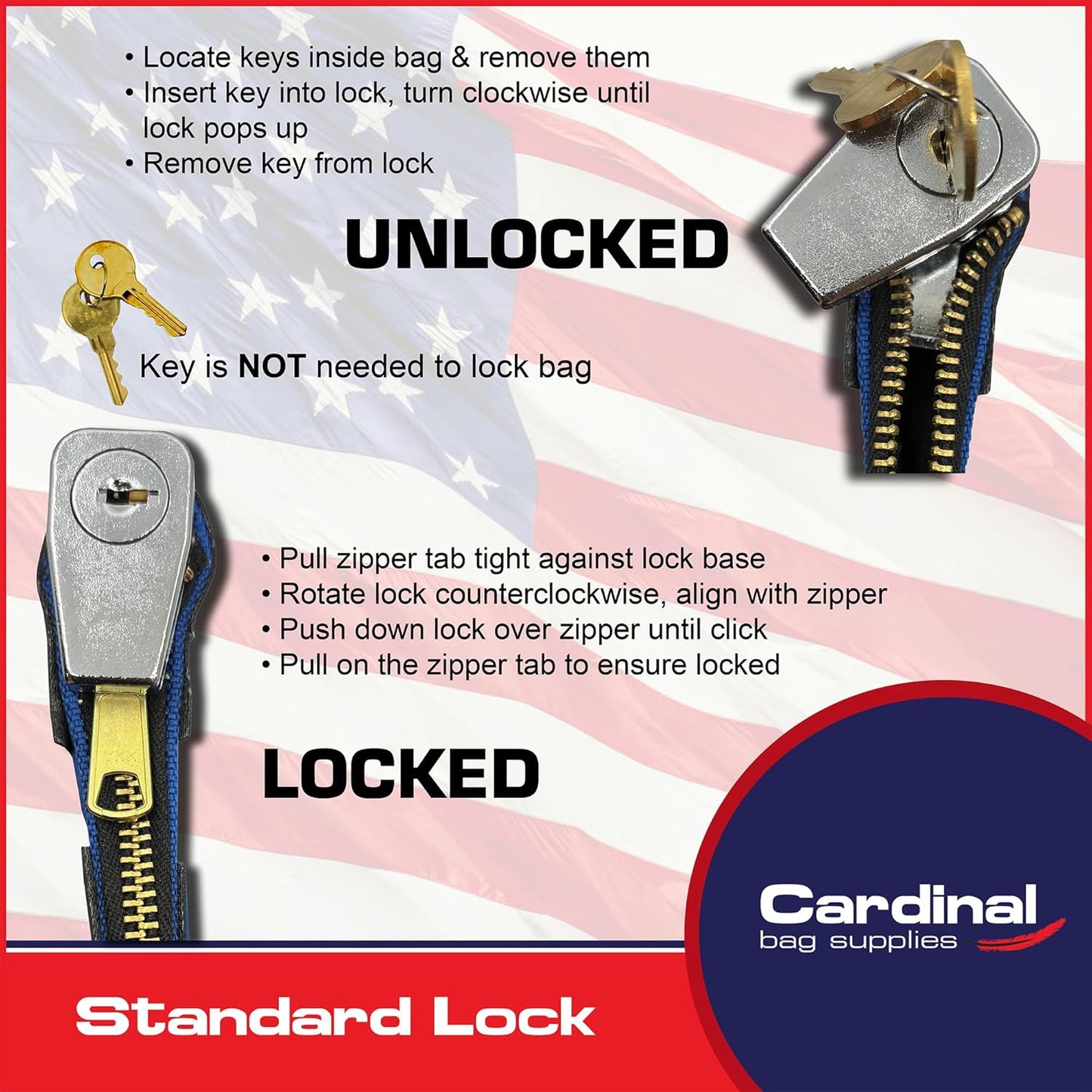 Fire Resistant Security Money Bag with Lock, Water Repellent, Safe Storage, Protects Important Valuables, 15 x 11 Inch (Royal Blue)