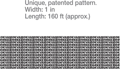 Guard Your ID Wide Advanced Roller 2.0 Identity Theft Prevention Security Stamp Blue