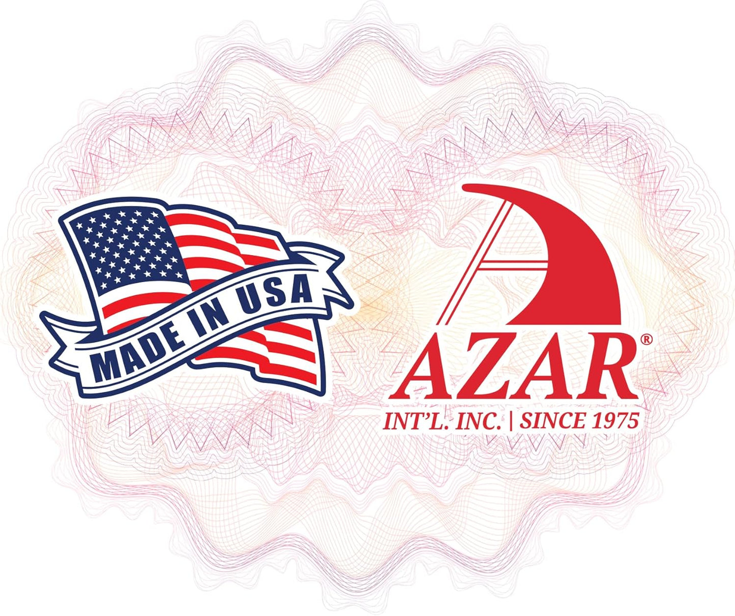 Azar Displays 105511-GLD Acrylic Floating Double Panel Wall Frame,8.5" x 5.5" Graphic Size, Overall Frame Size: 12" x 9.5", Gold