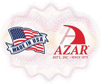 Azar Displays 105524-BLK Acrylic Floating Double Panel Wall Frame,18" x 24" Graphic Size, Overall Frame Size: 18" x 24", Black