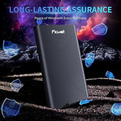2TB External SSD, Portable SSD, Up to 2000MB/s, USB 3.2 Gen2x2 External Solid State Drives, Compatible with Smart TV, PS5/PS4(Pro), iPhone 15/16, Xbox, Mac & Windows and Other Devices(FP80)
