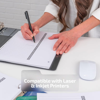 Davis Group A-Z Index Tab Dividers for 3 Ring Binders, Customizable Table of Contents, 6 Sets