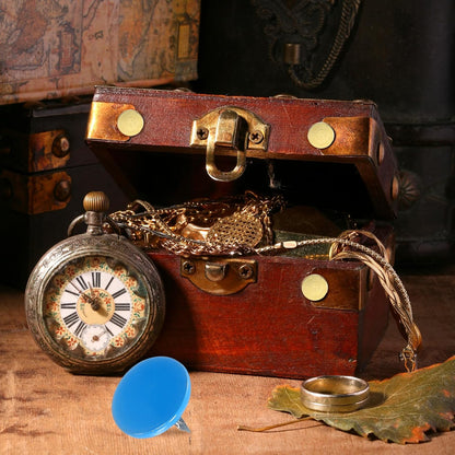 uxcell 100Pcs Upholstery Tacks, 11mmx10mm Flat Head Thumb Tack Decorative Furniture Nails Push Pins for Furniture Sofa Headboards, Blue