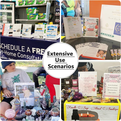 MaxGear Acrylic Sign Holder 8.5 x 11 Inches, Clear Sign Holders Plastic Display Stand Slant Back Countertop Display Picture Frames for Menus, Flyer, Use In Office, Store, 20 Pack