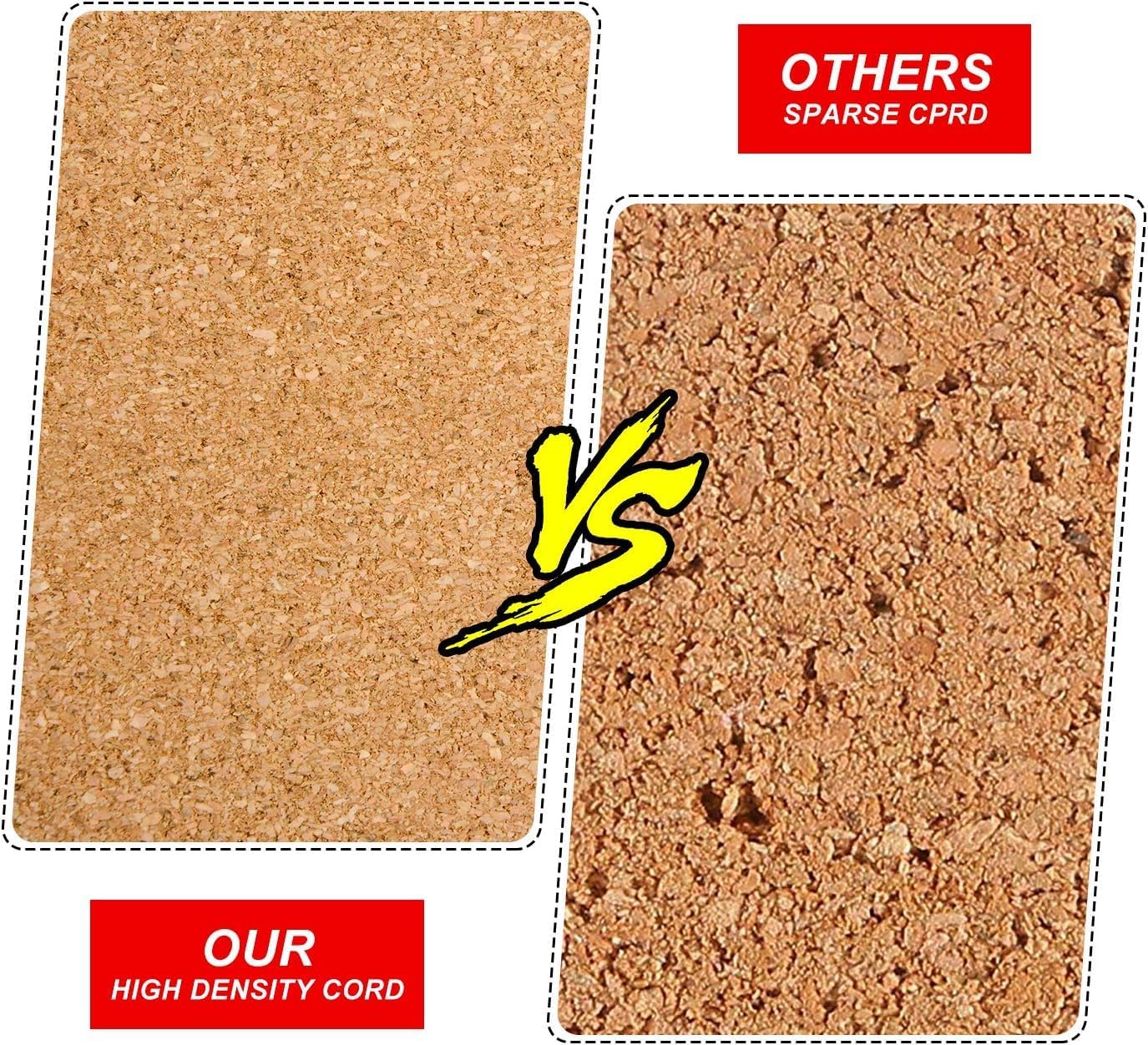 Board2by Cork Board Bulletin Board 24“ x 18”, Black Wood Framed Corkboard, Office Board for Wall Cork, Large Wall Mounted Notice Pin Board with 16 Push Pins for School, Home & Office