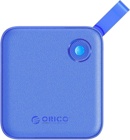 ORICO Portable SSD 4 TB with 2 in 1 USB C Cable, External Solid State Drives, Up to 460MB/s, Status Indicator, Reliable Storage for USB-C Smartphone, PC - B5PLUS(Blue)