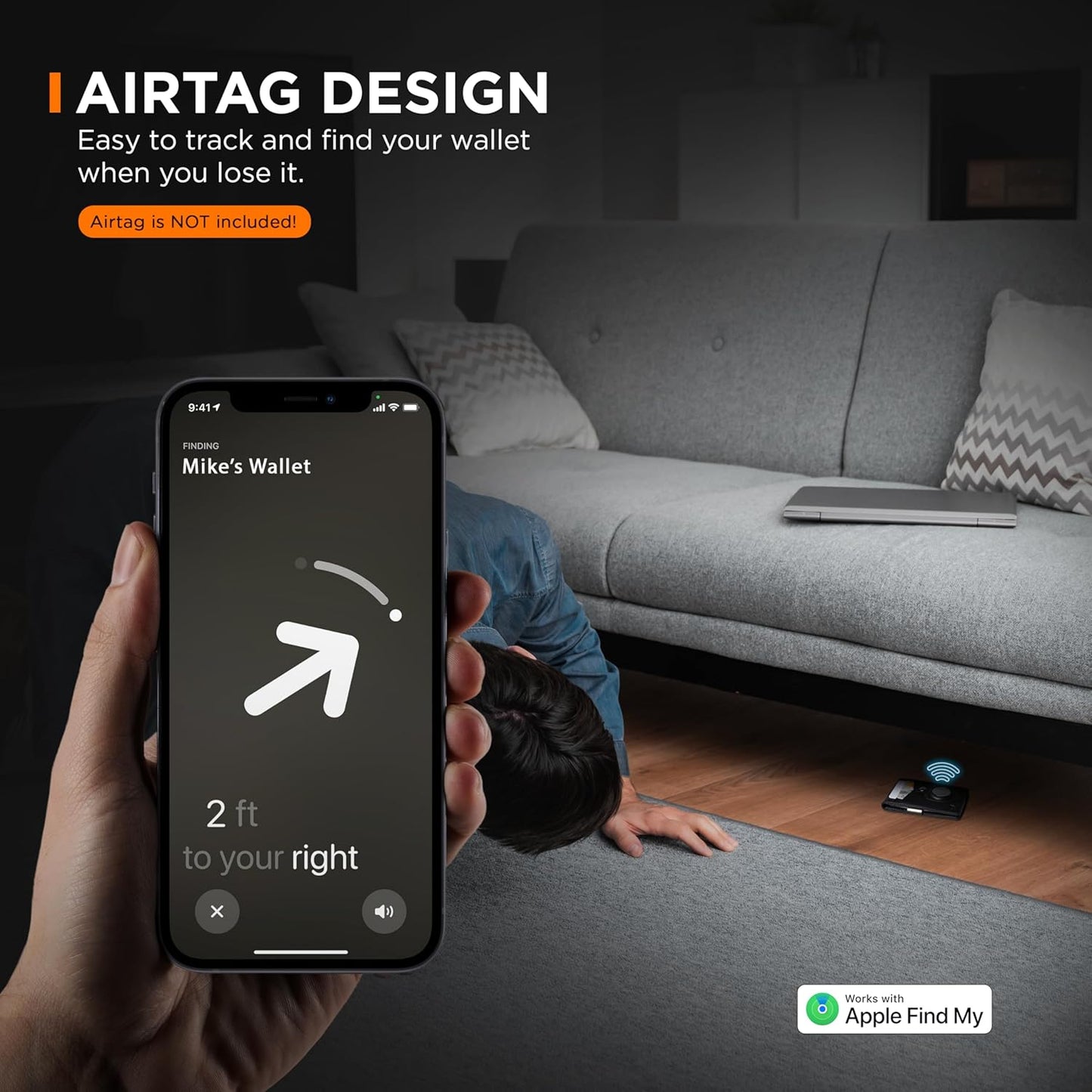 SERMAN BRANDS Money Clip Wallet - Mens Wallets slim Front Pocket RFID Blocking Card Holder Minimalist Mini Bifold