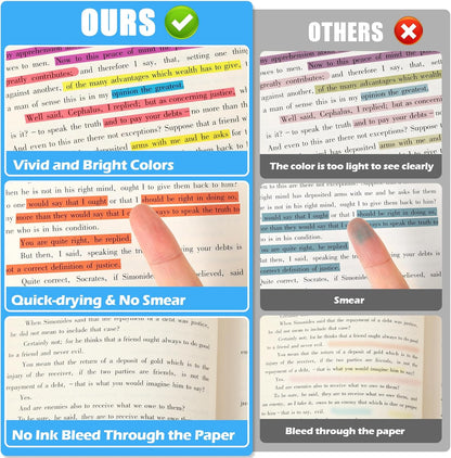 KIZZYEA 60 Pack Highlighters in 6 Assorted Colors, Chisel Tip Dry-Quickly Highlighters Bulk, No Bleed Highlighter Markers for Adult Kids, School Supplies for Teachers, Office Classroom Must Have