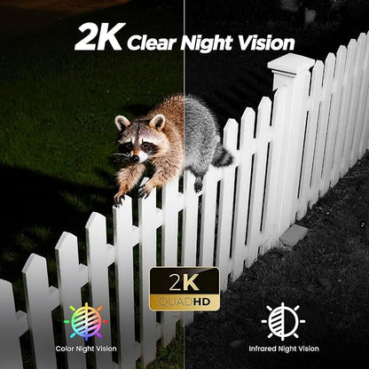 4G SIM Cellular Security Cameras Wireless Outdoor/Indoor with Solar Panel: No WiFi Battery Operated Camera for Home Security with 2-Way Audio - Color Night Vision House CCTV Cam