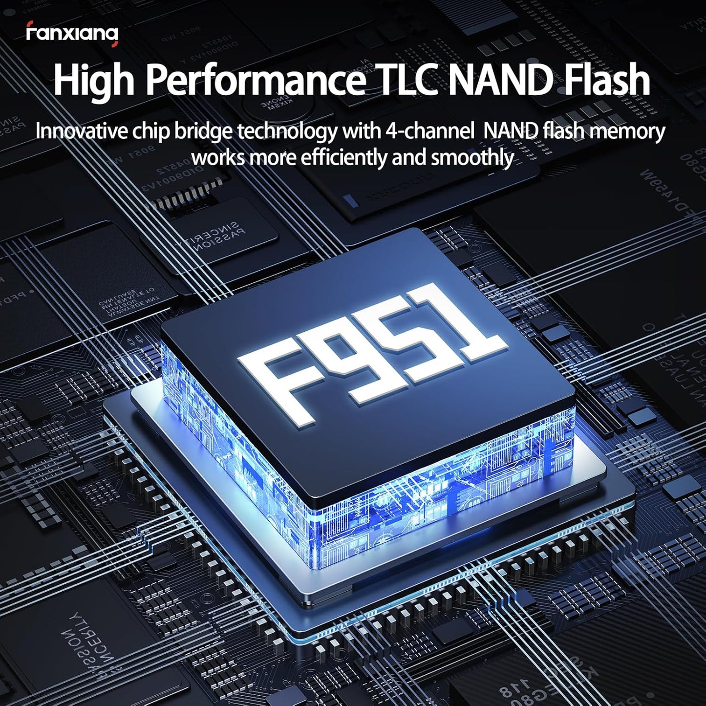 512GB Fast External SSD Flash Drive Up to 2000MB/s USB3.2 Gen2, 2-in-1 Dual USB A +Type-C Drive, USB Memory Stick Solid State Thumb Drive for iPhone 15/16/Android/Windows/MacPC/Laptops