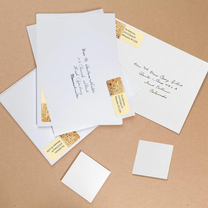 Customized Personalized Address Labels - Made in The USA by Kenco (500 Labels, Kotel Western Wall)