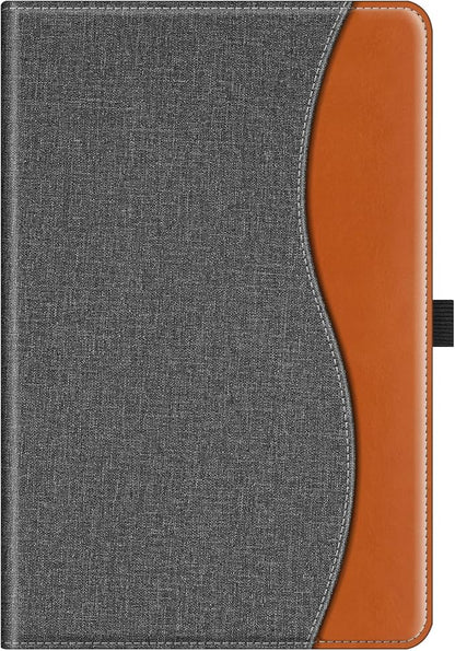 Fintie Case for Samsung Galaxy Tab A9 Plus/A9+ 5G 11 Inch 2023 Model (SM-X210/X216/X218), Multi-Angle Viewing Smart Stand Back Cover with Pocket Auto Wake/Sleep, Denim Gray