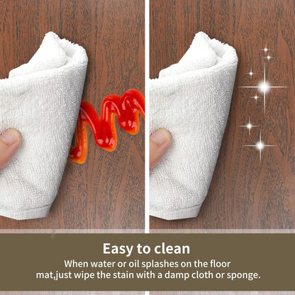 3/4'' Extra Support Anti Fatigue Comfort Mat for Standing Desks, Waterproof Kitchen Floor Mat, Non-Slip Standing Kitchen Mat for Offices, Home, Garages (Caramel Wood Grain, 20''x39'')