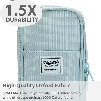 Pencil Case Pouch Box Bag School Supplies Girls Boys Kids, Cute Preppy Stuff Large Big Capacity Aesthetic Pen Organizer, Back to College Stationary, Pink, Classic Stlye, 1800ml