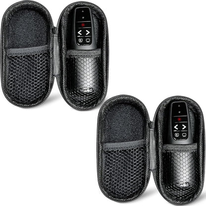 (2 Units) Presentation Clicker PowerPoint Presenter Remote: Laser Pointer Project Power Point PPT Clicker for Mac Laptop Office, Wireless Computer Clickers Slideshow Google Slide Advancer