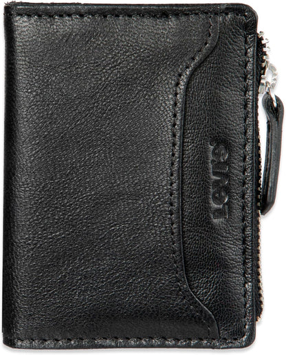 Levi's Men's RFID Slim Everyday Front Pocket Card Case Wallet