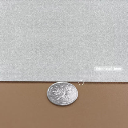 Leather Table Cover,1.8mm Thick,17x54 Inch Desk Cover,Dresser Cover Top,Dresser Protector Top,Dresser Cover,End Table Cover.(Khaki+Silvery,17x54)