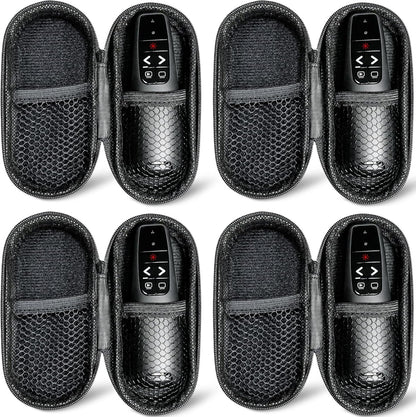 （4 Units） Presentation Clicker with 4 Cases Wireless Presenter Remote PowerPoint Pointer Slide Advancer for Mac Laptop PC Computer Keynote
