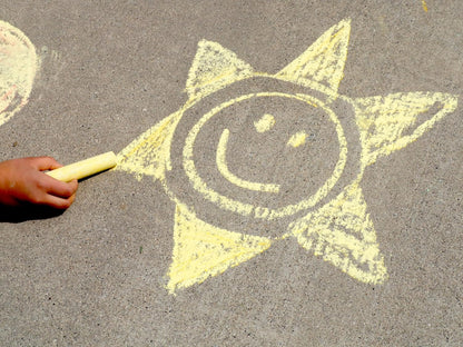 Kid Made Modern 60 count Variety Pack of Sidewalk Chalk 3 packs of 20 count Sidewalk Chalk