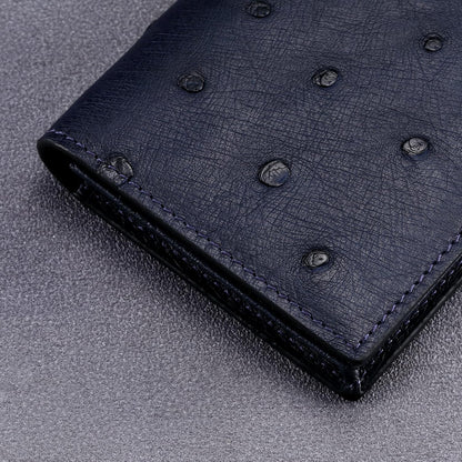 Leather Business Card Case Holder for Men & Women, Italian Calfskin