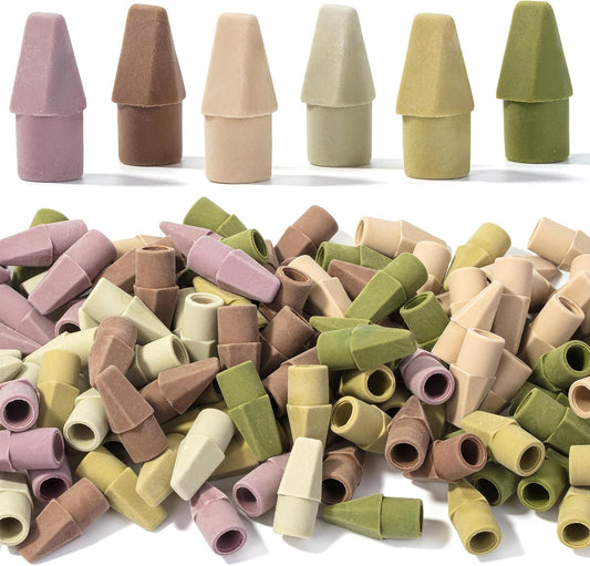 Mr. Pen- Pencil Erasers Toppers, 120 Pack, Colorful, Latex Free, No Smudge, Mr Pen Erasers for Pencils