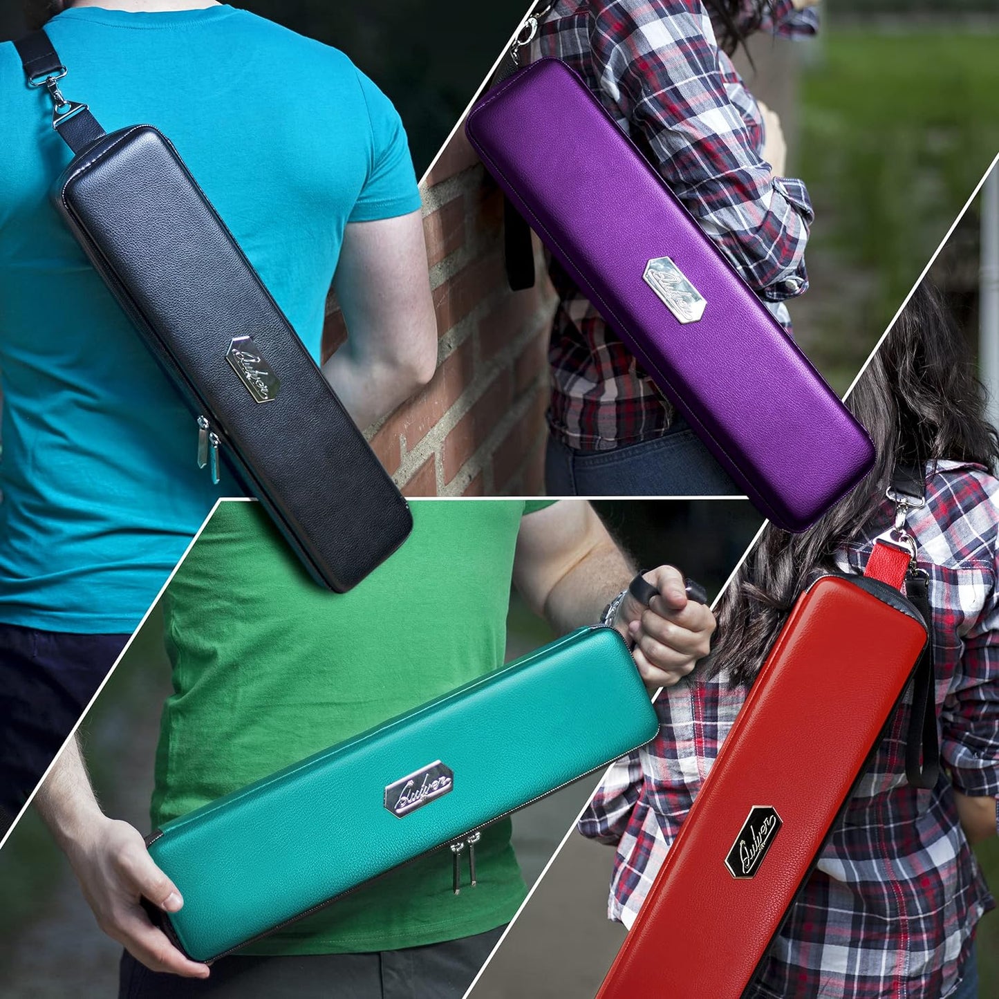 Quiver Time White Quiver Card Carrying Case - TCG Cards Deck Box Holder for Trading Cards, MTG Bag Playing Card Case (+Wrist & Shoulder Strap, Dividers, Separators, Corner Pads + 100 Apollo Sleeves)