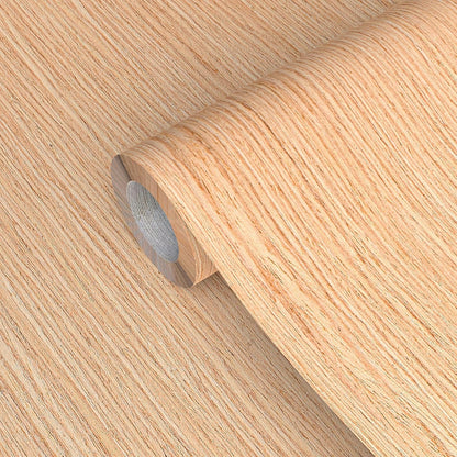 GSCIT Club Red Oak Wood Veneer, 12 inch x 25ft Wood Edge Banding Preglued Flexible, Veneer Tape Banding for Cabinet Repair Furniture