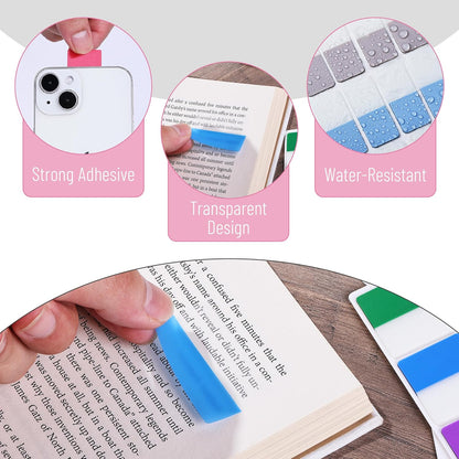 Mr. Pen- Sticky Index Tabs, 360 Pcs, Colorful Sticky Tabs for Notebooks, Page Markers, Page Tabs for Binders, Page Tabs Sticky Tabs for Books, Notebook Tabs, Book Sticky Tabs for Notebooks