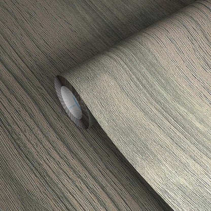 GSCIT Club Silver Walnut Wallpaper, 15.7 inch X 25ft Self Adhesive Wood Grain Repair Tape Patch for Tables, Chairs, Baseboards, Doors, Windows, Floors, Handicraft DIY.