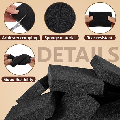 codree 100 Pcs Card Dividers Foam- 40D High Elasticity Sponge Trading Card Dividers- Shock Absorbing Cards Sponge Separators Inserts for Storage Boxes Games Sports Cards Protection