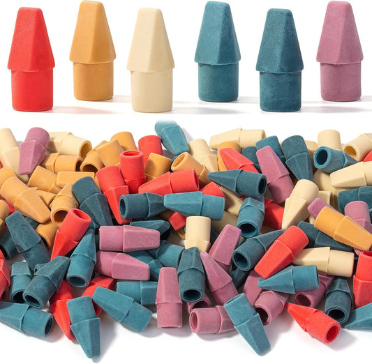 Mr. Pen- Pencil Erasers Toppers, 120 Pack, Colorful, Latex Free, No Smudge, Mr Pen Erasers for Pencils