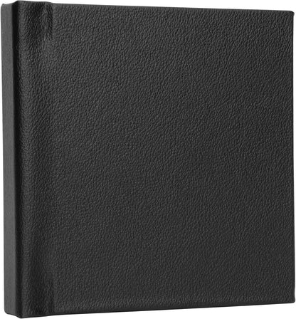 Neil Enterprises Inc. Leather Self-Stick 5" x 5" Black Photo Album - Holds 10 Photos