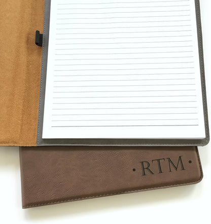 Custom Engraved Padfolio Personalized Portfolio