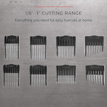Remington Vacuum Haircut Kit, Vacuum Beard Trimmer, Hair Clippers for Men with Removable Hair Chamber and Dual Motor Power (18 Pieces) (Pack of 2)