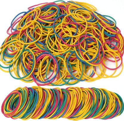 Rubber Bands Size #16 multicolour Elastic Rubber Band small 600 Pcs size16 rubber bands office supplies home Package Household