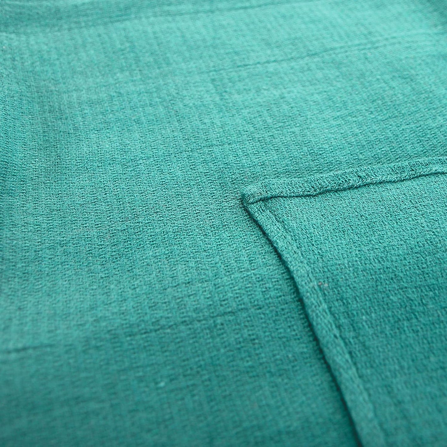 Arkwright Surgical Huck Towels - (Pack of 12) Lint Free & Highly Absorbent Pre-Treated Cotton Cleaning Cloths, Perfect for Medical, Auto Detailing, Window Glass, and Shop, 16 x 26 in, Hunter Green