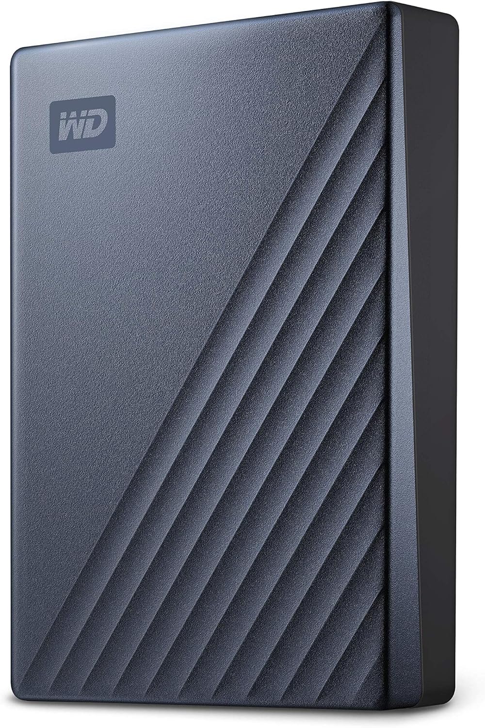 WD 6TB My Passport Ultra Blue, Portable External Hard Drive, Backup Software with Defense Against ransomware, and Password Protection, USB-C and USB 3.1 - WDBEJA0060BBL-WESN