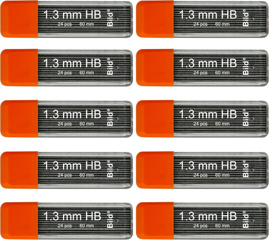 Bild Premium 1.3 mm Mechanical Pencil Lead Refills HB #2 (HB Mega, 1.3 mm)