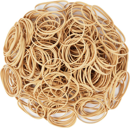 Rubber Bands Size#32 (3” x 1/8”) Elastics Band 220pcs Beige Rubber Bands for Office Supplies Home School