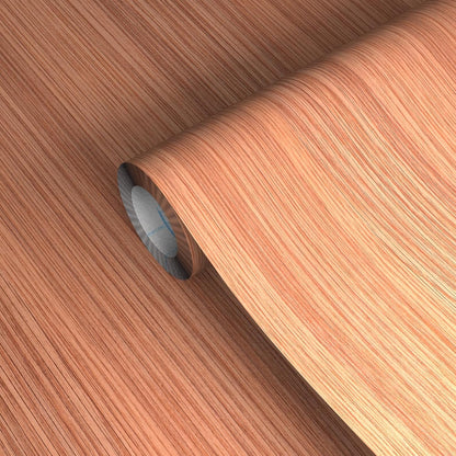 GSCIT Club Red Oak Wallpaper, 23.6 inch X 15ft Self Adhesive Wood Tape Grain Repair Patch for Tables, Chairs, Baseboards, Doors, Windows, Floors.