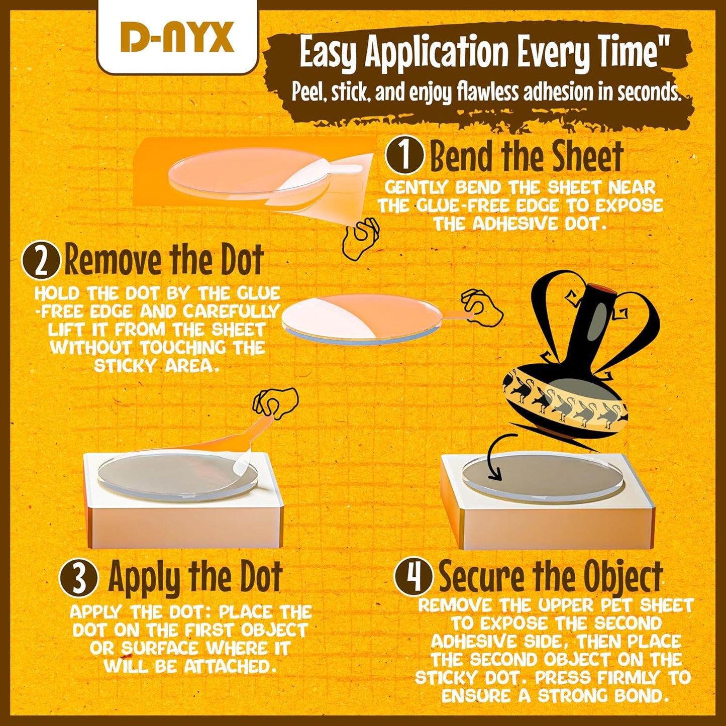 Double Sided Tape Sticky Dot Stickers 280, 350, 450, 550 or 700 Pack Removable Putty No Trace Clear Sticky Tack Waterproof Small Stickers for Festival Decoration Picture (700 Sticky Dots)