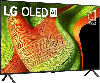 LG 55-Inch Class OLED AI 4K B5 Series Smart TV w/Dolby Atmos, Dolby Vision, HDR10, AI Super Upscaling 4K, Filmmaker Mode, Wow Orchestra, Alexa Built-in (OLED55B5PUA.AUSZ, 2025)